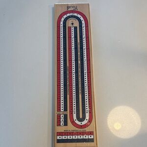 Bicycle Cribbage Board New In Packaging